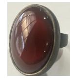 RED CARNELIAN RING SIZE 7