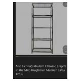 J1 - METAL & GLASS DISPLAY SHELVING