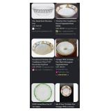 J1 - CHRISTIAN DIOR FINE CHINA SERVING BOWL (M37)