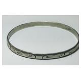 STERLING SILVER BANGLE 14.3 GRS
