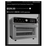 J1 - CUISINART DIGITAL AIR FRYER TOASTER OVEN (G12