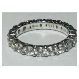 STERELING SILVER RING 2.6 GRS SIZE 5.5