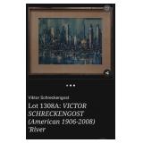 J1 - NY CITY ART FRAMED 26X35" (M37)