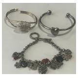 LOT OF THREE VINTAGE BRACELET