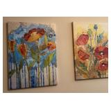 J1 - TWO PIECES FLORAL ART (R20)