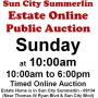 Sun.@10am - Sun City Summerlin Estate Online Auction 8/16