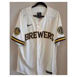 R - BREWERS 50 ANNIVERSARY JERSEY (L239)