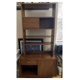 R - MID-CENTURY MODERN BOOKCASE UNIT (B11)
