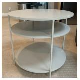 R - MID-CENTURY STYLE ROUND SIDE TABLE (C6)