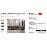 R - RECLINING SECTIONAL SOFA (C7)