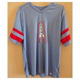 R - RETRO HOUSTON OILERS JERSEY SIZE XL (L233)