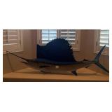 R - TAXIDERMY STYLE SAILFISH 70'L (A5)