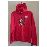 R - VEGAS GOLDEN KNIGHTS HOODIE SIZE L (L247)