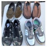 P - FOUR PAIR OF SHOES SIZES 9/9.5 (A56)