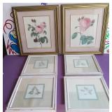 P - SIX PIECES FRAMED ART (N16)