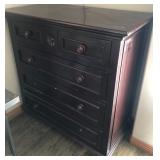 P - VINTAGE FIVE-DRAWER DRESSER (A15)