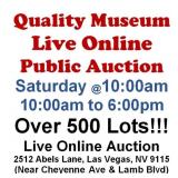 WELCOME TO OUR SAT. @10am ONLINE PUBLIC AUCTION