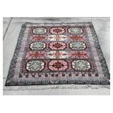 RARE VINTAGE HAND KNOTTED MOROCCO