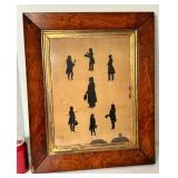 ANTIQUE BURKE HARE MURDERS FRAME