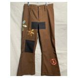 SOLEIL STAGEWORN FLARE HIPPIE PANTS
