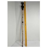 RARE ANTIQUE EBONY STORY CANE