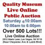 Sat.@10am - Amazing Quality Museum Online Auction 8/29