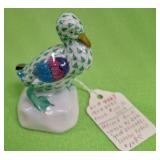 U - HEREND DUCK FIGURINE (A193)