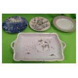 U - LOT OF FOUR VINTAGE COLLECTIBLE PLATES (P378)
