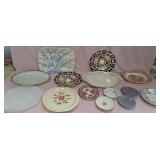 U - MIXED LOT VINTAGE COLLECTIBLE PLATES (P556)