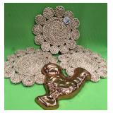 U - COPPER MOLD & WOVEN HOT PADS (A88)