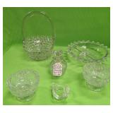 U - MIXED LOT OF VINTAGE GLASS COLLECTIBLES (P347)