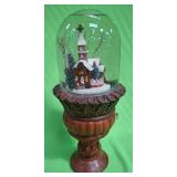 U - MUSICAL CHRISTMAS SNOW GLOBE (P460)