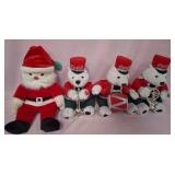 U - CHRISTMAS SANTA & COCA-COLA BEARS (P437)