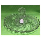 U - VINTAGE FOSTORIA TID BIT TRAY (A50)