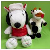 U - SNOOPY & COW PLUSH TOYS (P571)