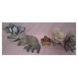 U - MIXED LOT OF COLLECTIBLE FIGURINES (P438)
