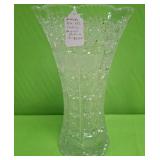 U - VINTAGE BOHEMIA CRYSTAL VASE (P79)
