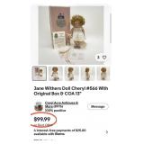 503 - WORLD GALLERY COLLECTIBLE DOLL (U58)
