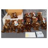 U - LOT OF 10 BEANIE BABIES (L36)