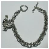 STERLING SILVER 7.50INCH  BRACELET 36.60GRS