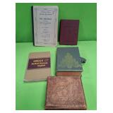 U - MIXED LOT O VINTAGE BOOKS (P149)
