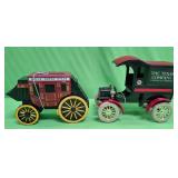 U - TWO COLLECTIBLE COIN BANKS (P320)