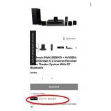 503 - BLACKWEB 5.1 CHANNEL HOME THEATER SYSTEM