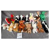 U - LOT OF TY COLLECTIBLE ANIMALS (L48)