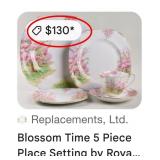 U - 19 PIECES TEACUPS & SAUCERS, PLATES (P325)