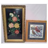 U - TWO PIECES FRAMED ART (P295)