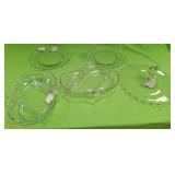 U - LOT OF GLASS PLATES & DIVIDED DISHES (A205)