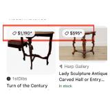U - DEMI LUNE ENTRY WAY TABLE (P5)