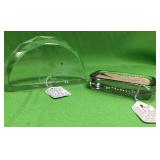 U - TWO PIECES ART GLASS PAPERWEIGHTS (A38)