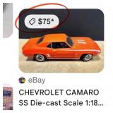 503 - TWO DIE-CAST REPLICA CSARS (C68)